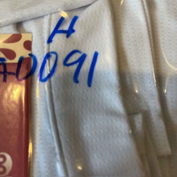 NWT Sport Haley Women's 3/4 Sleeve White Collared Athletic Blouse Small - Picture 10 of 10